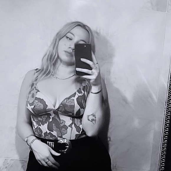 Zara Floral Jacquard Corset Top - Picture 6 of 6